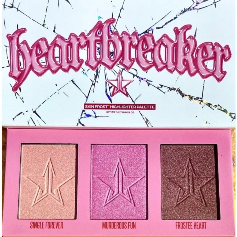 Jeffrey Star Heartbreaker Skin Frost Highlighter Palette